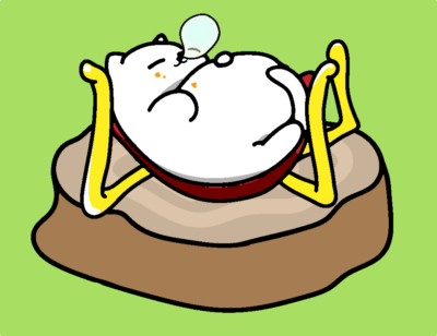 【イラスト】4月に描いたまんぞくさん1