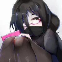 地味なカラーのガール