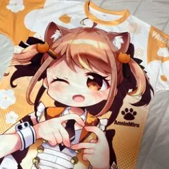 【台湾FF44/同人グッズ】杏仁ミルフルグラフィックTシャツ